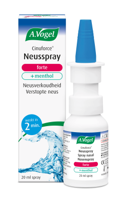 Cinuforce forte menthol neusspray neusverkoudheid DSSP