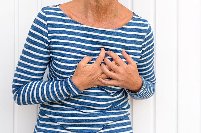 Borstweefseltherapie - pijnlijke borsten